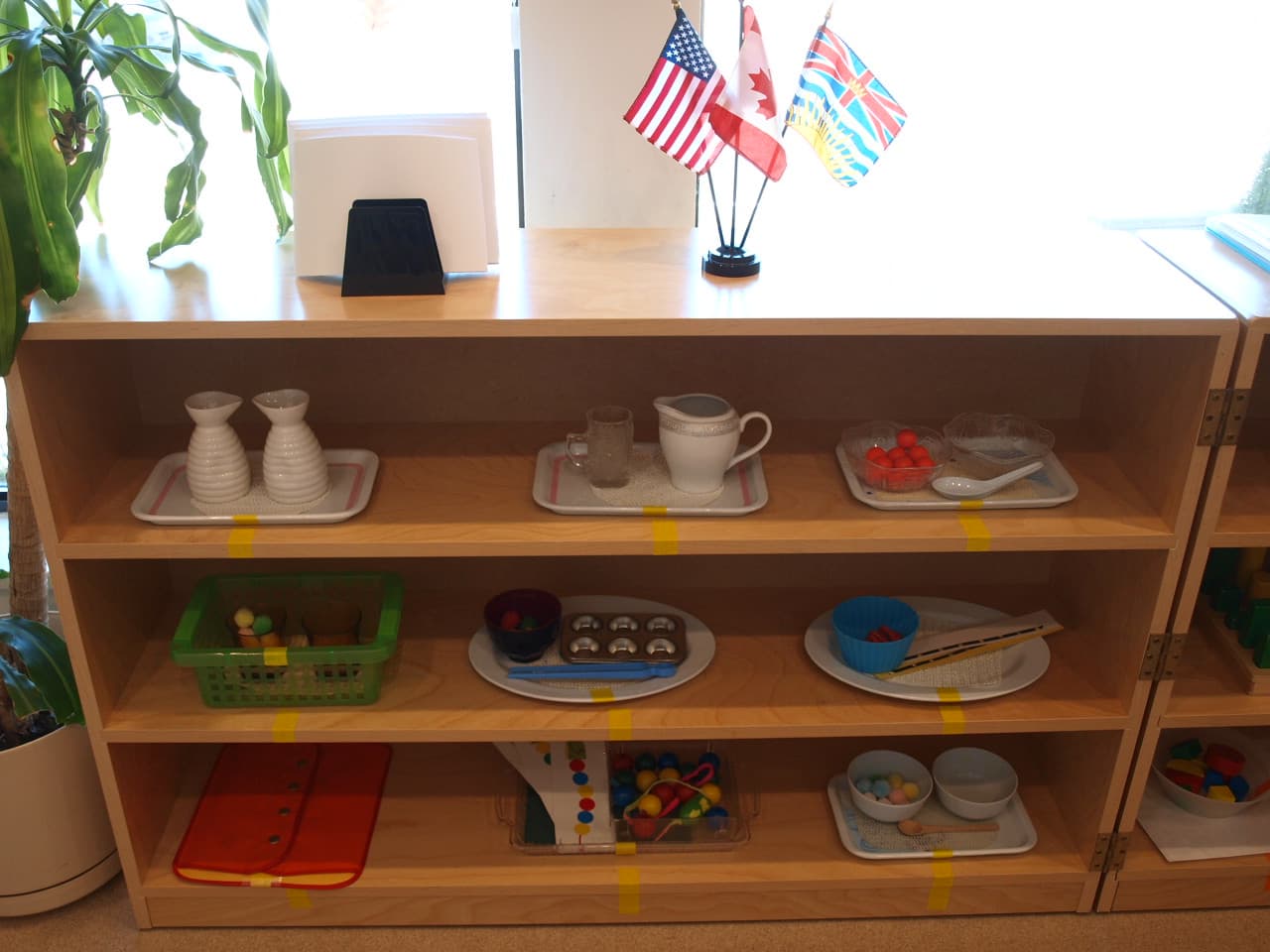 Practical life materials